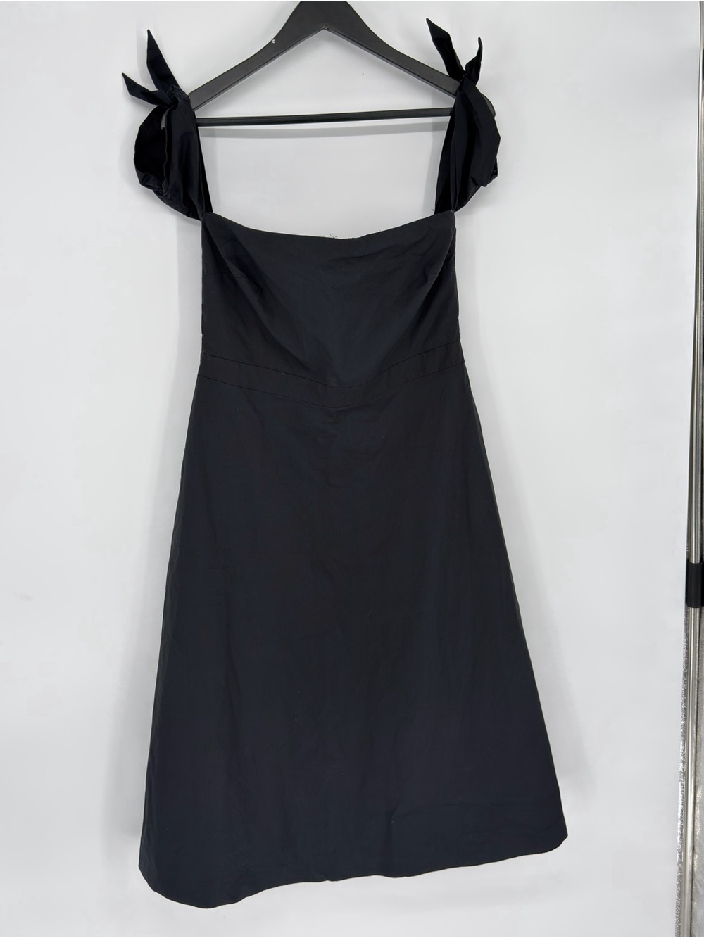 Ann Taylor Black Midi Dress Sz 10